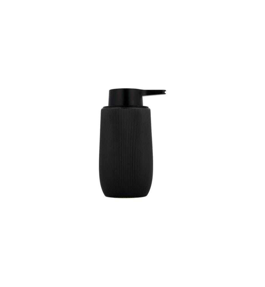 WENKO - Seifenspender Fablo 300 ml, Schwarz