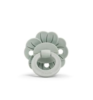Schnuller symmetrisch Silikon Binky Bloom Mineral Green, ab 3 Monaten