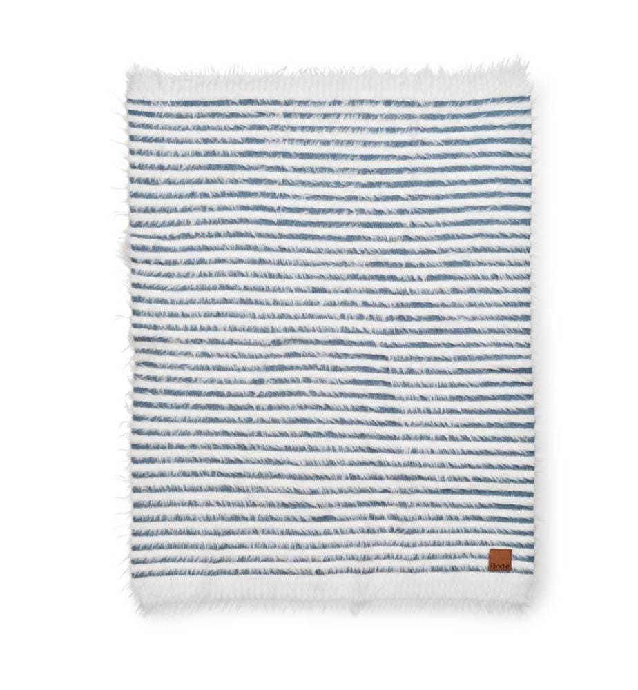 Couverture pour bébé Furry Knit Berry Blue