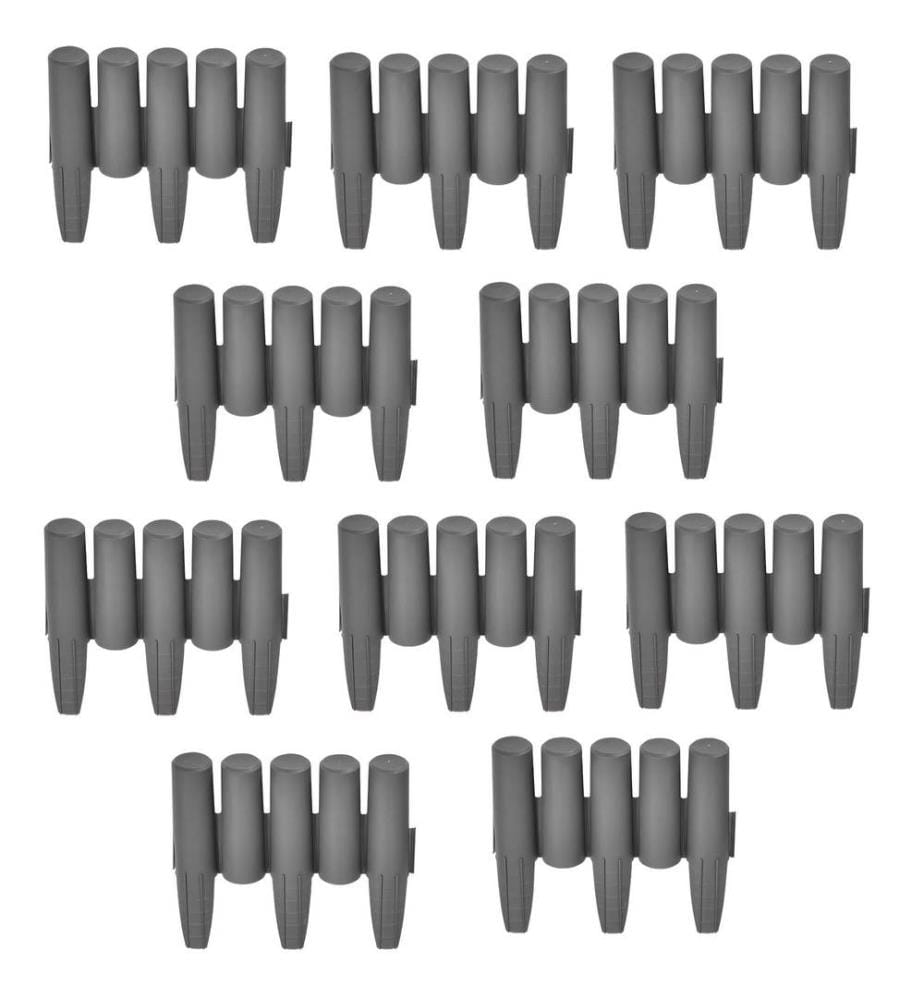 Palisade Espot 60er Set Beetumrandung 1620 cm Dunkelgrau