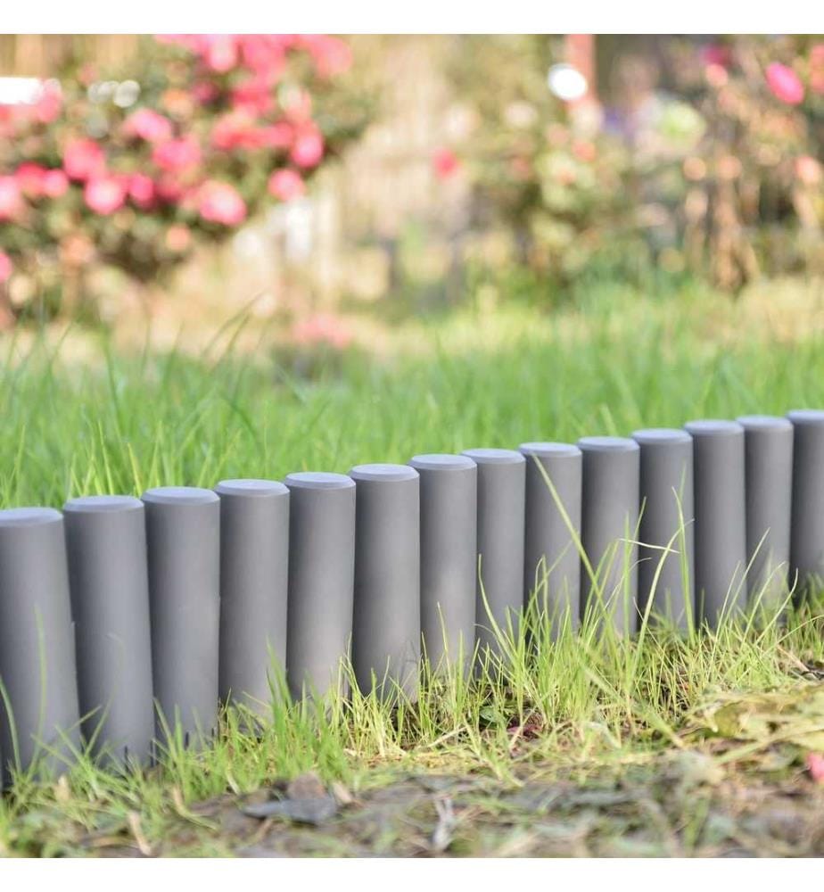 Palisade Espot 60er Set Beetumrandung 1620 cm Dunkelgrau