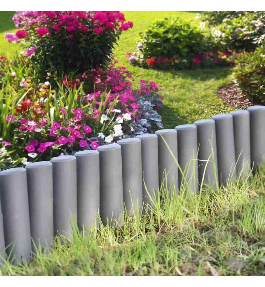 Palisade Espot 80er Set Beetumrandung 2160 cm Dunkelgrau