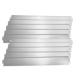 Bordure de parterre Bordure de gazon 100x15 cm Bordure de tonte 10 m