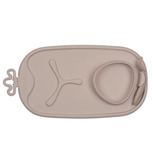 Essensmatte mit Teller Roll & Go Latte