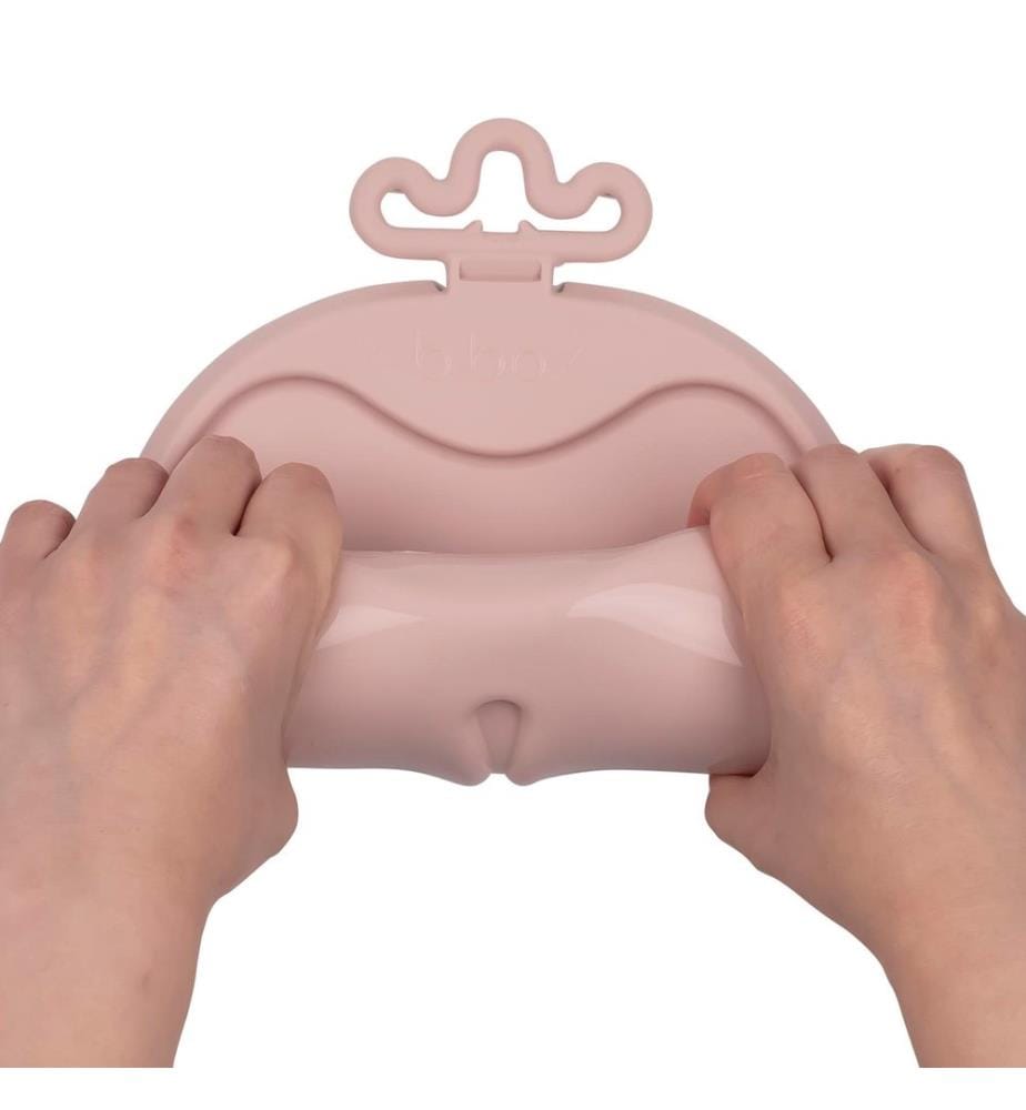 Essensmatte mit Teller Roll & Go Blush