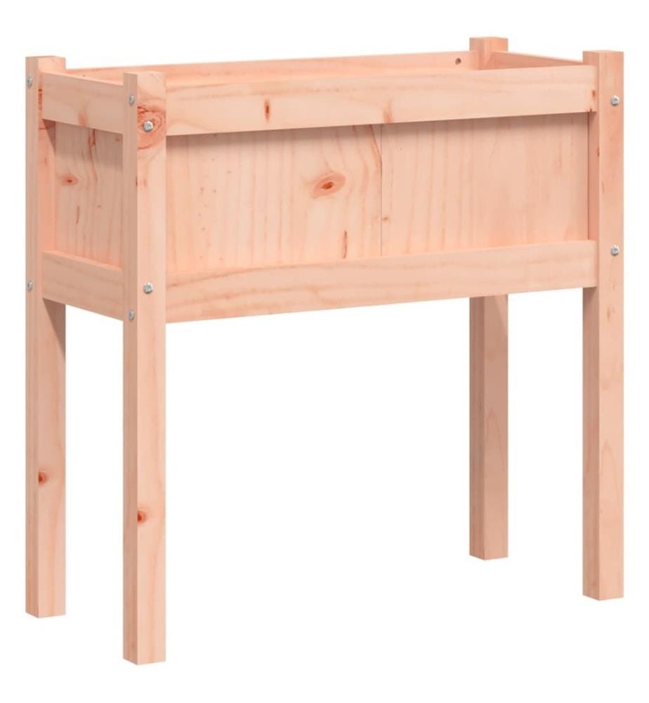 Pflanzkübel 2 Stk. mit Beinen Massivholz Douglasie