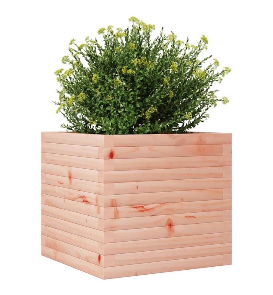 vidaXL Jardinière 50x50x46 cm bois massif douglas