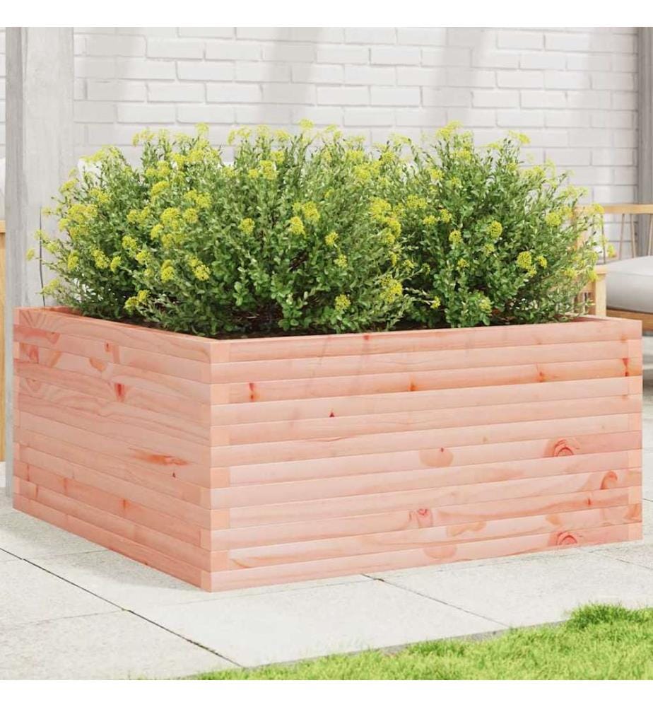 vidaXL Jardinière 100x100x46 cm bois massif de douglas