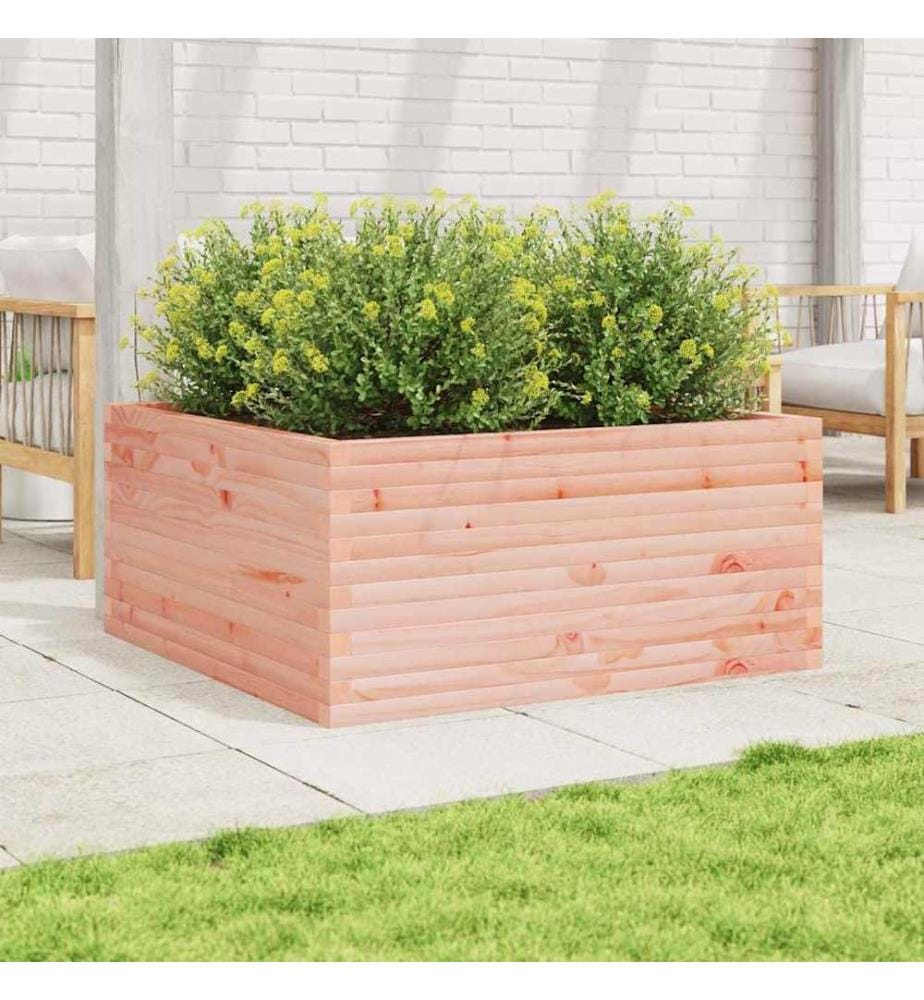 vidaXL Jardinière 100x100x46 cm bois massif de douglas