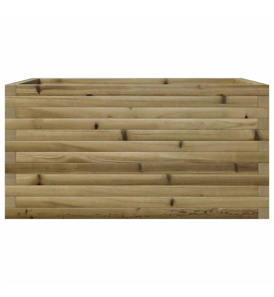 vidaXL Jardinière 90x60x46 cm bois de pin imprégné