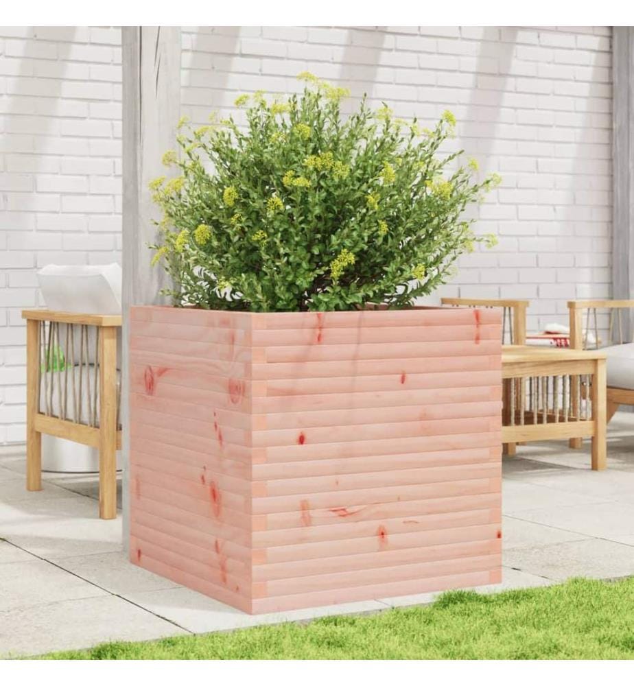 vidaXL Jardinière 70x70x68,5 cm bois massif de douglas