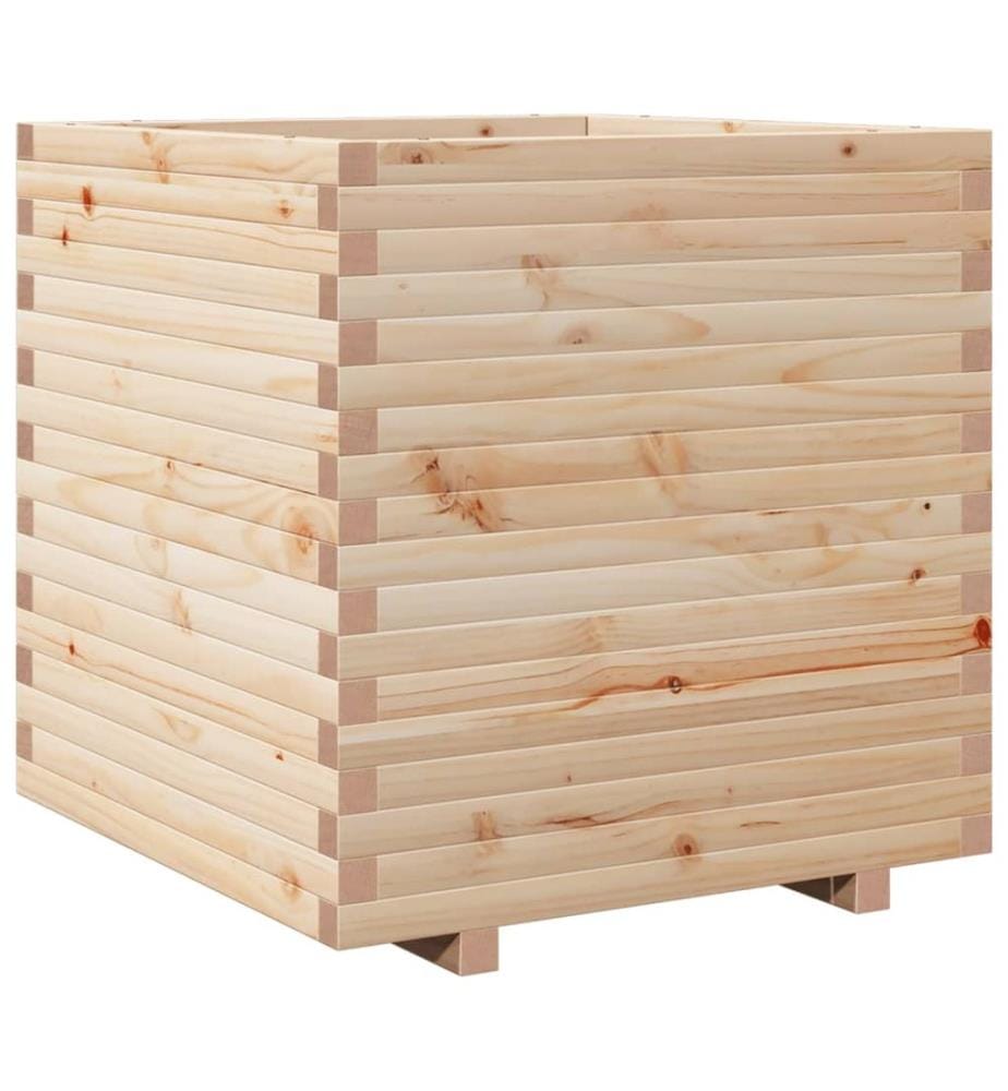 vidaXL Jardinière 70x70x72 cm bois de pin massif