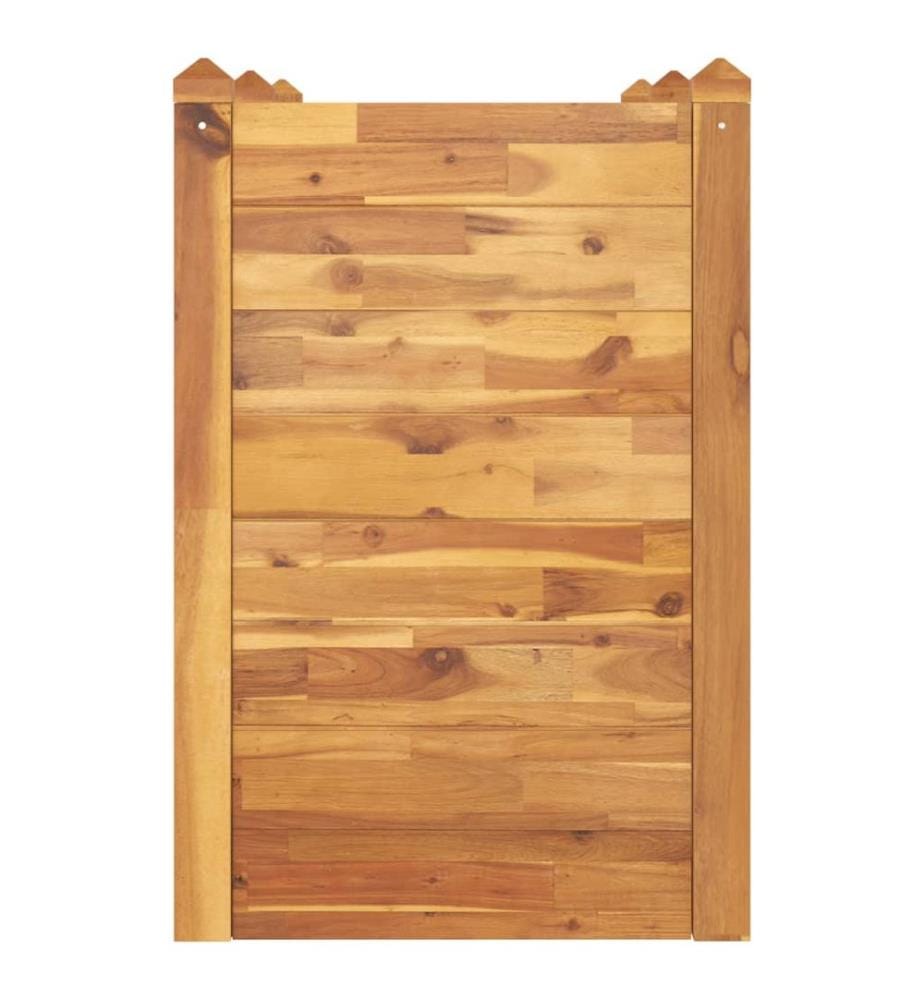 vidaXL Lit surélevé de jardin 160x60x84 cm bois massif d'acacia