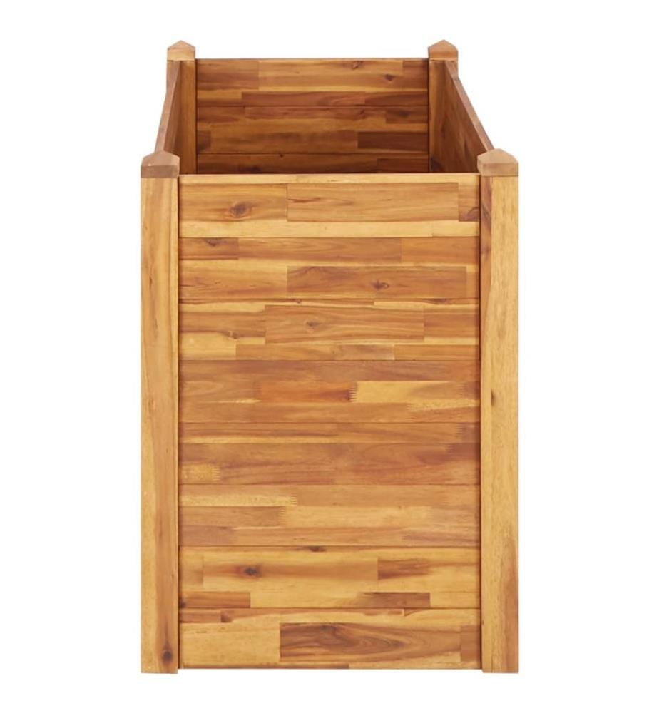 vidaXL Lit surélevé de jardin 110x60x84 cm Bois massif d'acacia