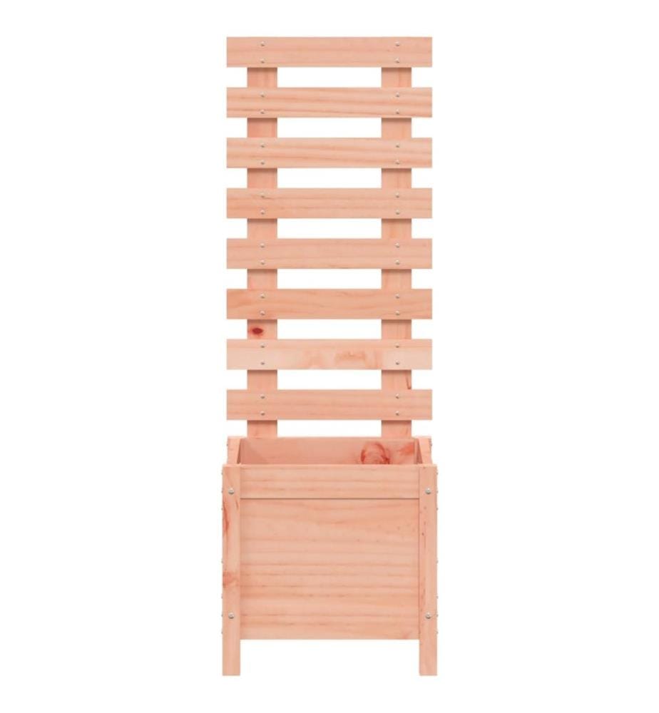 vidaXL Jardinière avec support 39x39,5x114 cm bois massif douglas