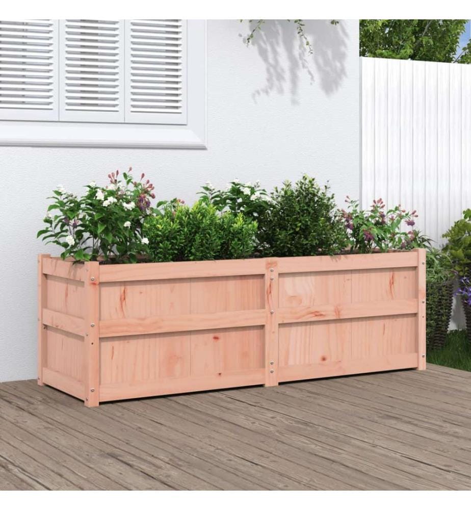 vidaXL Jardinière 150x50x50 cm bois massif douglas