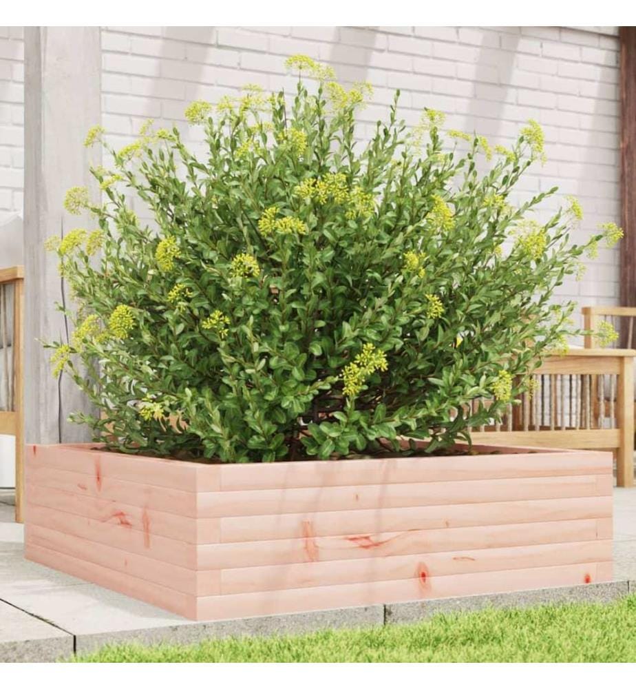 vidaXL Jardinière 80x80x23 cm bois massif de douglas
