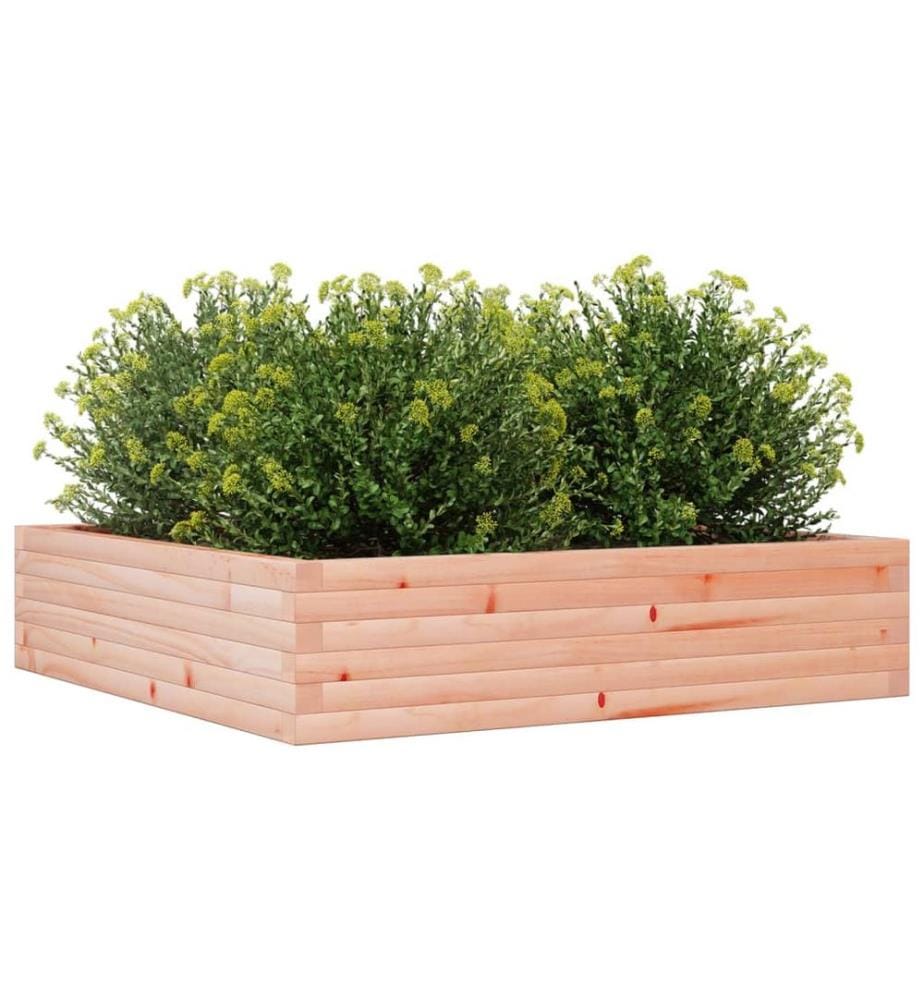 vidaXL Jardinière 100x100x23 cm bois massif de douglas