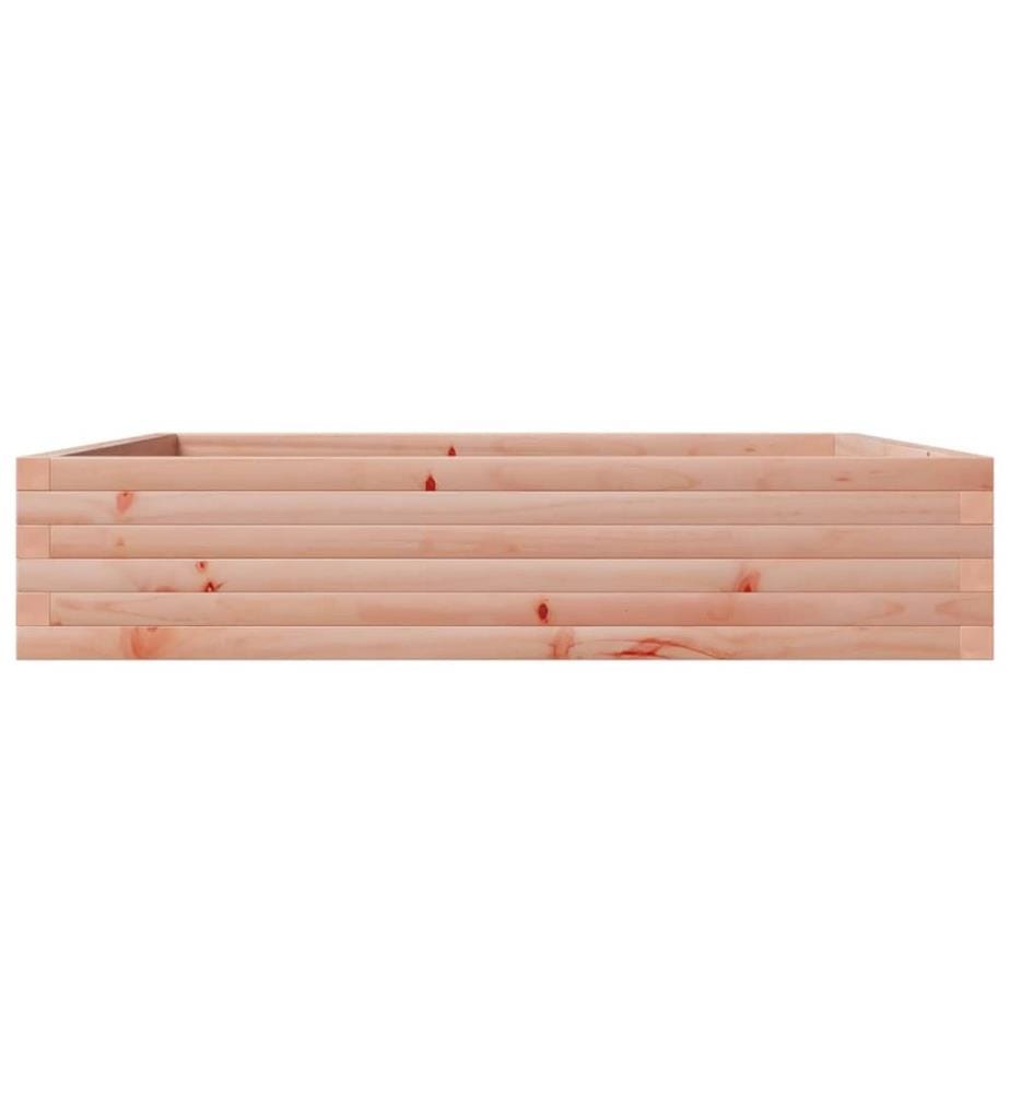 vidaXL Jardinière 110x110x23 cm bois massif douglas