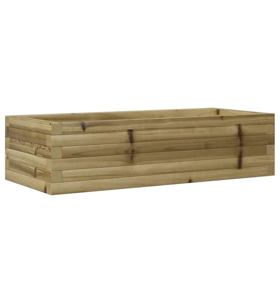 vidaXL Jardinière 90x40x23 cm bois de pin imprégné