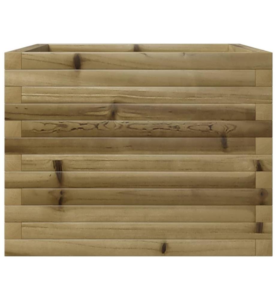 vidaXL Jardinière 60x60x45,5 cm bois de pin imprégné