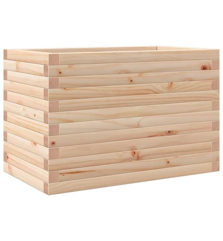 vidaXL Jardinière 70x40x45,5 cm bois de pin massif