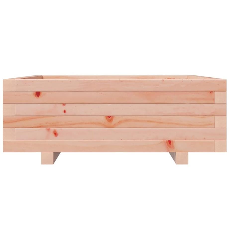 vidaXL Jardinière 70x70x26,5 cm bois massif douglas