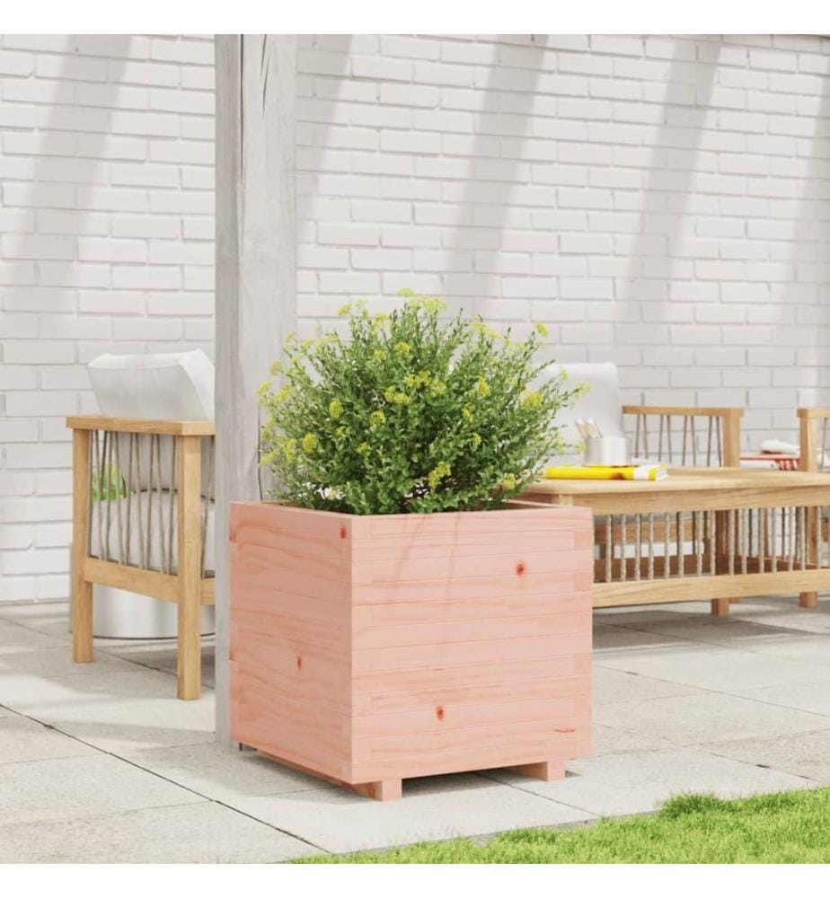 vidaXL Jardinière 50x50x49,5 cm bois massif de douglas