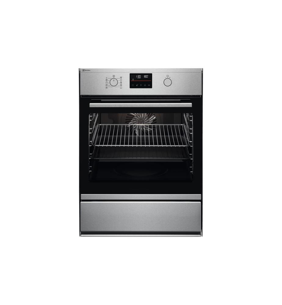 ELECTROLUX - Einbaubackofen EB7L4XCN Schwarz/Silber A+