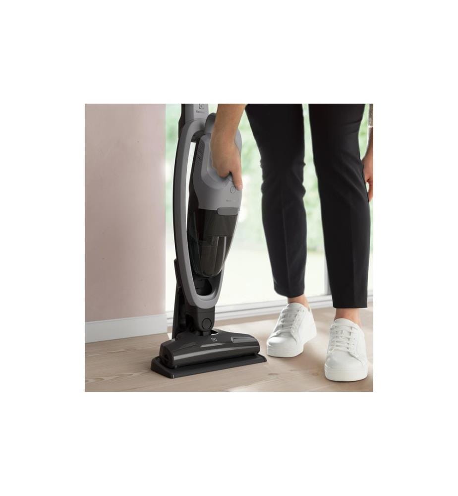 Electrolux Aspirateur à main et balai sans fil ES52CB18UG Gris/Noir