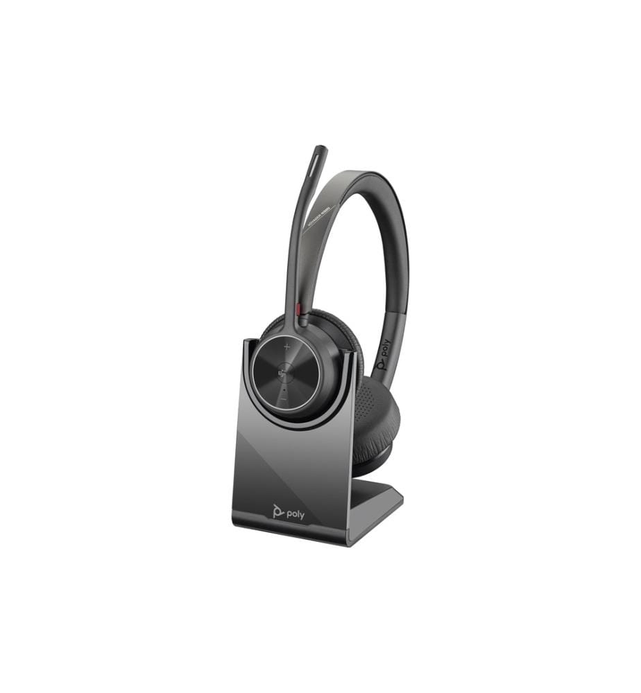 HP - Headset Poly Voyager 4320 UC Duo USB-A, inkl. Ladestation