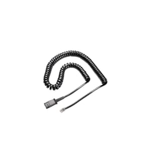 HP - Câble de raccordement Poly U10 RJ-10 - QD 4 m