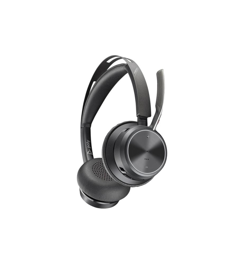 HP - Casque Poly Voyager Focus 2 UC USB-C avec station de chargement