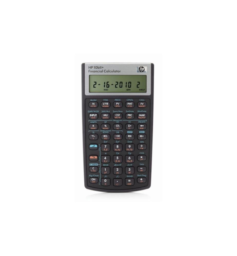 HP - Calculatrice financière 10 BII+