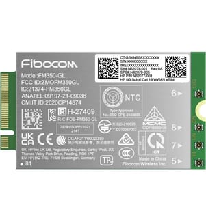 HP Modul 5G Sub-6 Cat 19 WWAN