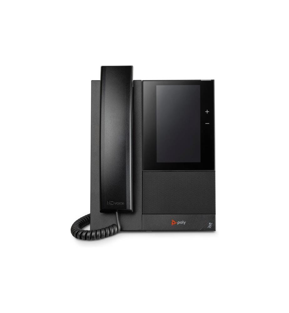 HP Tischtelefon Poly CCX 505 Microsoft Teams Schwarz