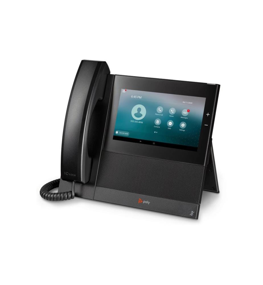 HP Tischtelefon Poly CCX 600 SIP Schwarz