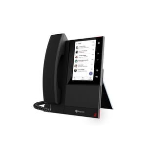 HP Tischtelefon Poly CCX 400 Microsoft Teams Schwarz