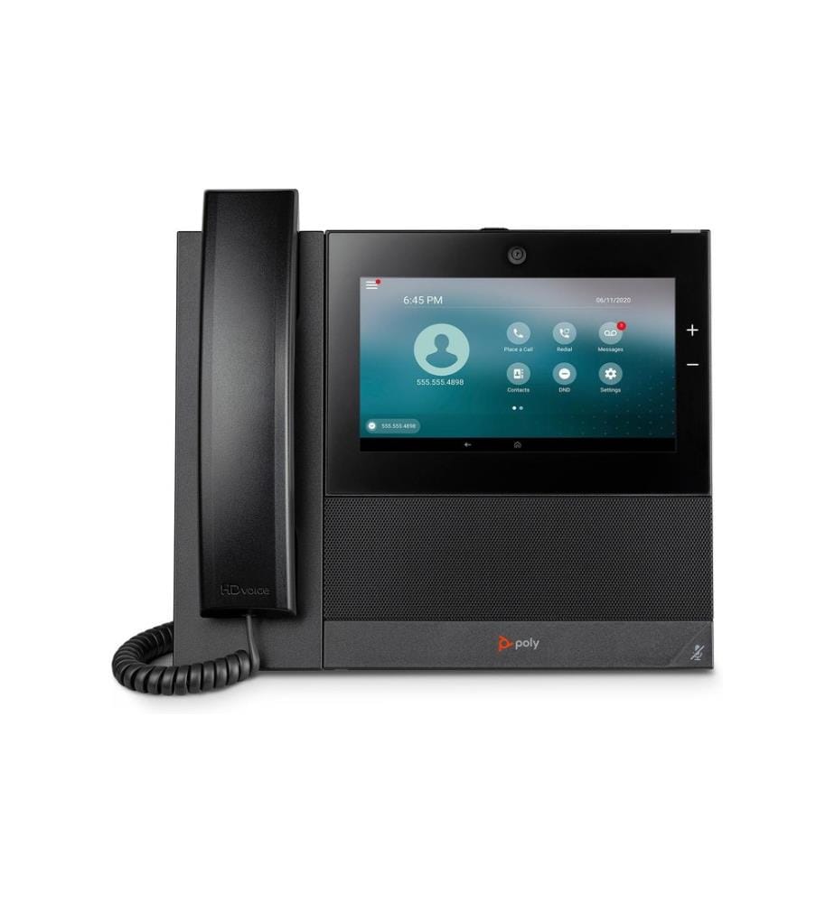 HP Tischtelefon Poly CCX 700 SIP Schwarz