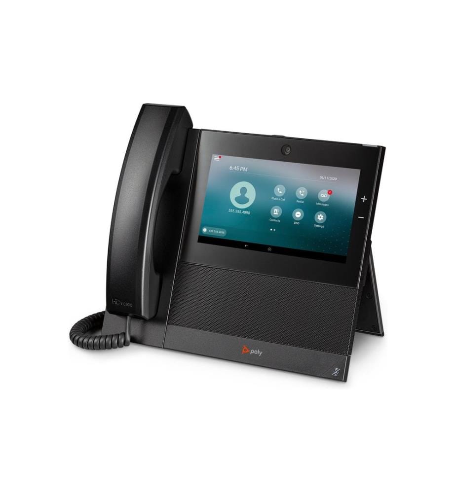 HP Tischtelefon Poly CCX 700 SIP Schwarz