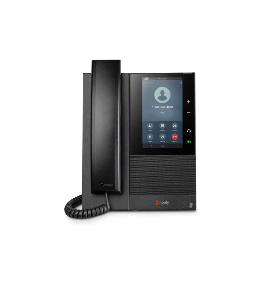 HP Tischtelefon Poly CCX 505 SIP Schwarz