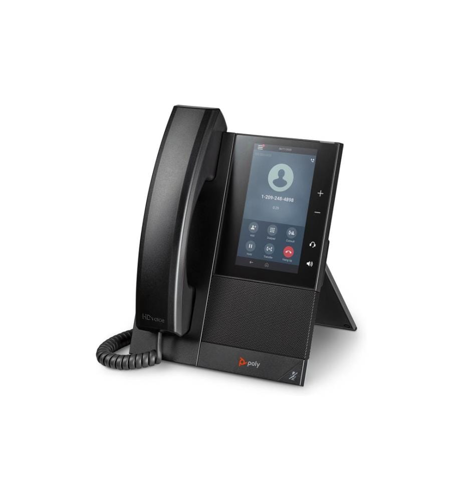 HP Tischtelefon Poly CCX 505 SIP Schwarz