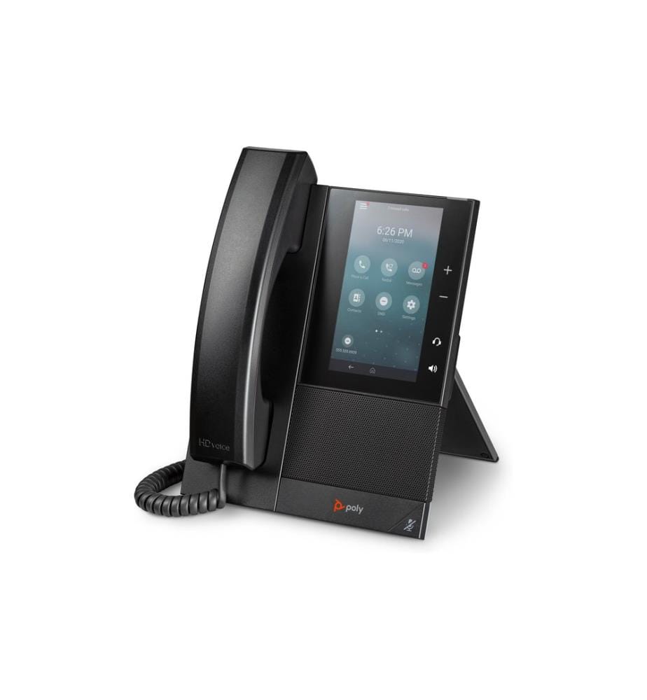 HP Tischtelefon Poly CCX 505 SIP Schwarz