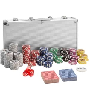 Set da poker - argento, 300 pezzi