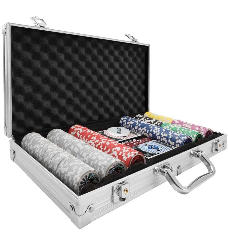 Set da poker - argento, 300 pezzi