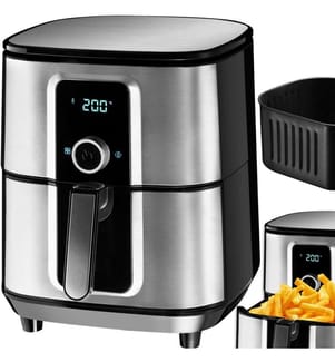 Friteuse à air chaud Ben - argent