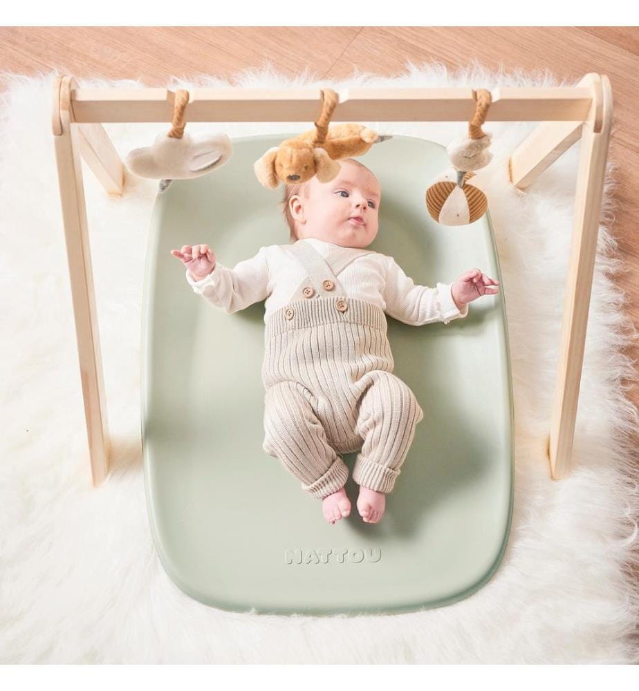 SILICONE Matelas à langer Softy vert