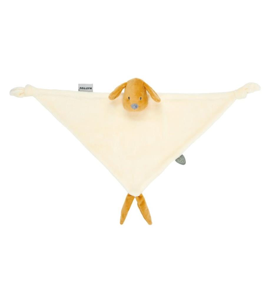Charlie grand Doudou chien beige