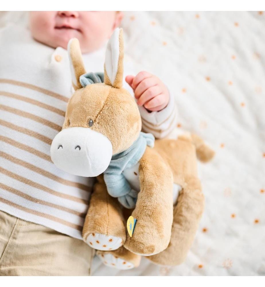 Félix et Léo Peluche Léo l'âne