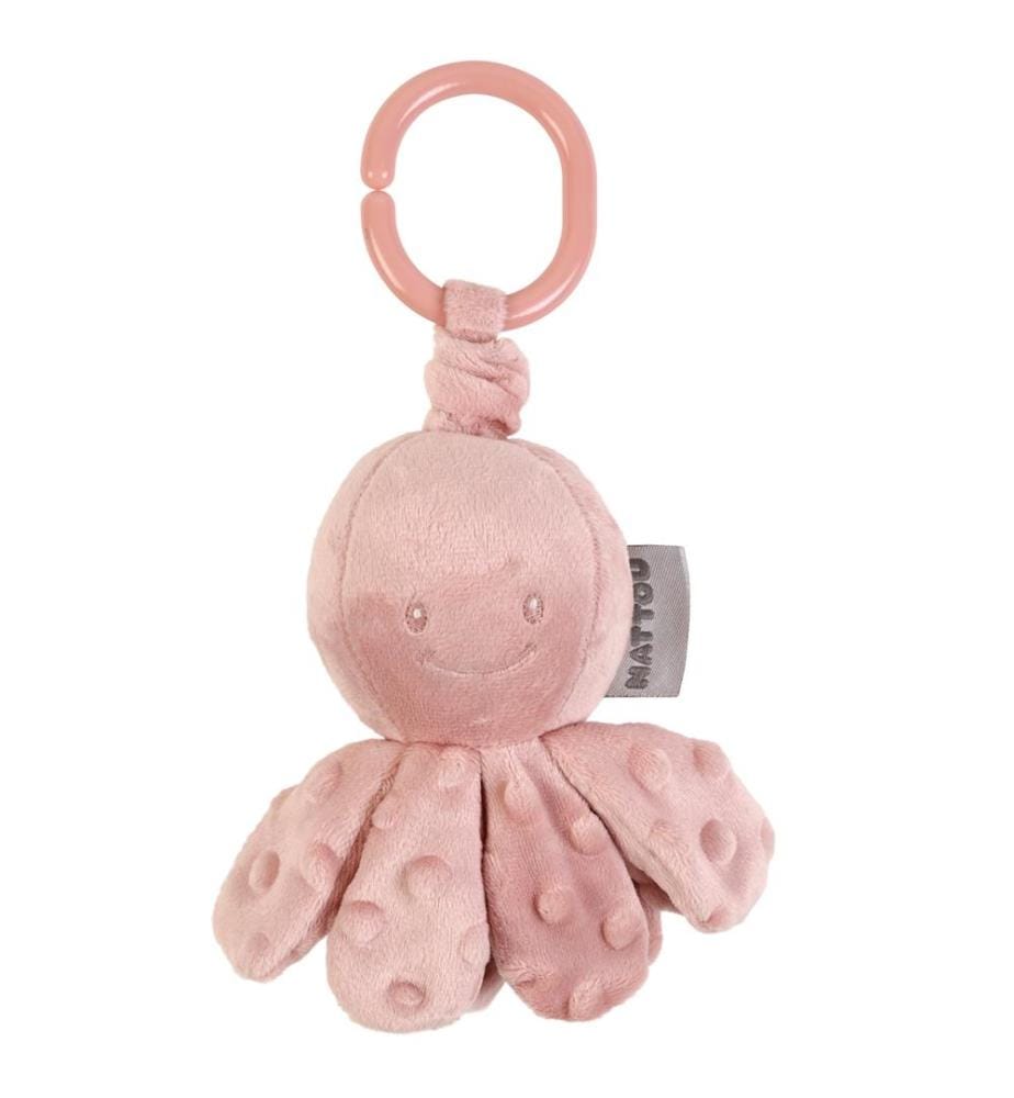 Lapidou Poulpe vibrant vieux rose